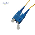 SC / UPC patchcord 3.0mm mode unique LSZH / PVC veste usine prix fournisseur de porcelaine